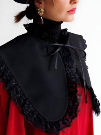 Black Collar Shirt